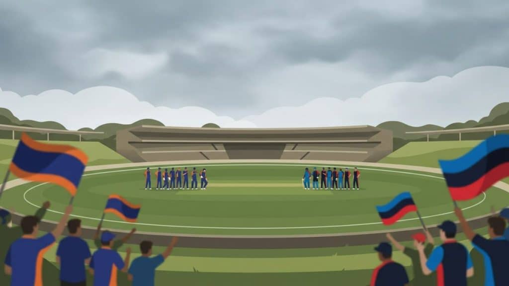 India vs Afghanistan: Asian Games Quarter Final Preview for September 28 1 India vs Afghanistan cricket match illustration